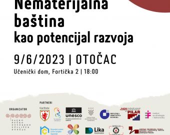 KONFERENCIJA / Nematerijalna baština kao potencijal razvoja - POZIV
