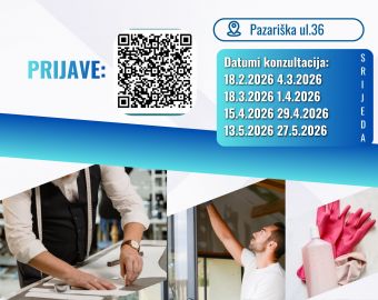 Individualno savjetovanje za osnivanje i poslovanje obrta – podrška budućim i postojećim obrtnicima