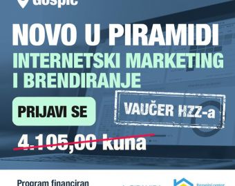 Učilište Piramida znanja organizira edukaciju za „Internet marketing i brendiranje“ u suradnji s Razvojnim centrom Ličko-senjske županije